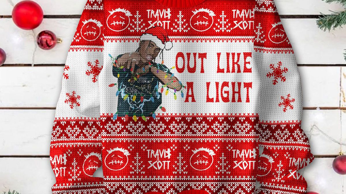 Travis scott shop christmas sweater