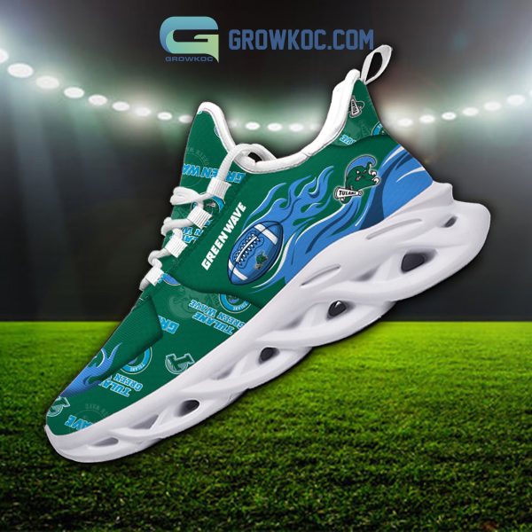 Tulane Green Wave Fan Personalized Max Soul Sneaker