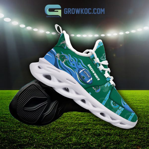 Tulane Green Wave Fan Personalized Max Soul Sneaker