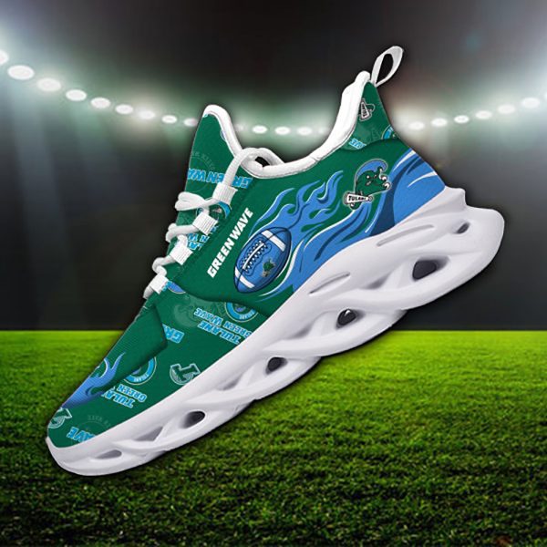 Tulane Green Wave Fan Personalized Max Soul Sneaker