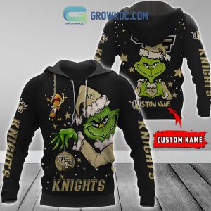 UCF Knights Grinch Christmas Personalized NCAA Hoodie Shirts