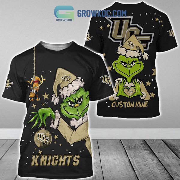 UCF Knights Grinch Christmas Personalized NCAA Hoodie Shirts