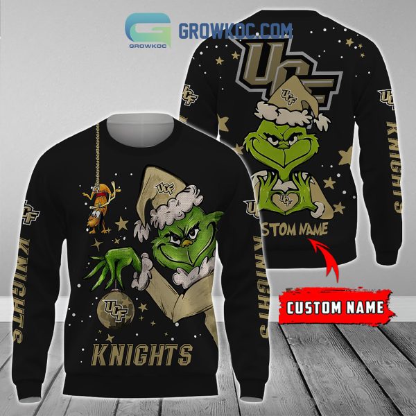 UCF Knights Grinch Christmas Personalized NCAA Hoodie Shirts