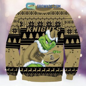 UCF Knights Grinch NCAA Christmas Ugly Sweater