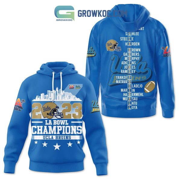 UCLA Bruins 2023 LA Bowl Champions Hoodie Shirts