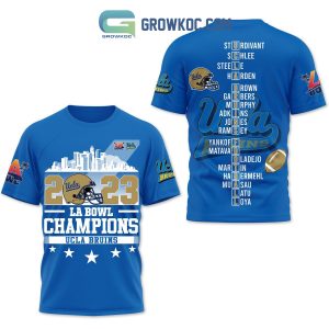 UCLA Bruins 2023 LA Bowl Champions Hoodie Shirts