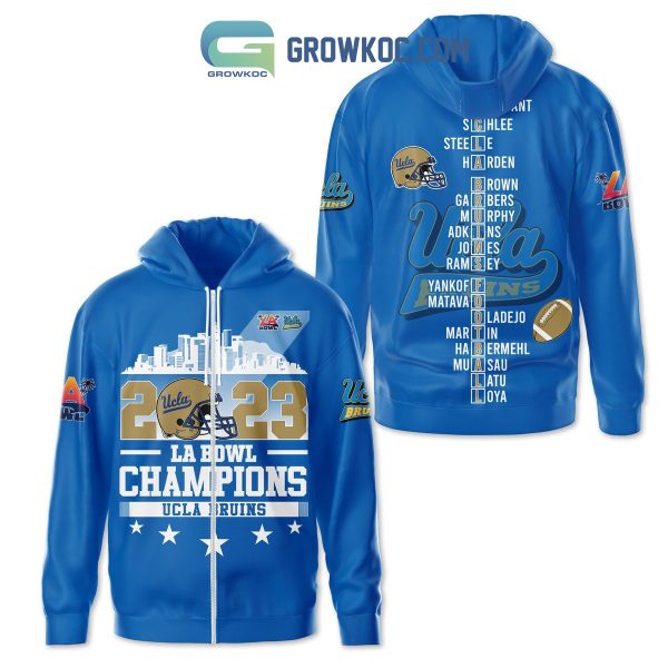 UCLA Bruins 2023 LA Bowl Champions Hoodie Shirts