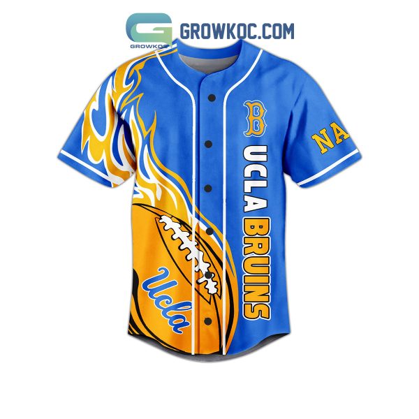 UCLA Bruins Champions Made Here Personalized Baseball Jersey