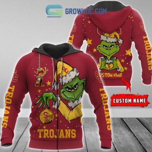 USC Trojans Grinch Christmas Personalized NCAA Hoodie Shirts