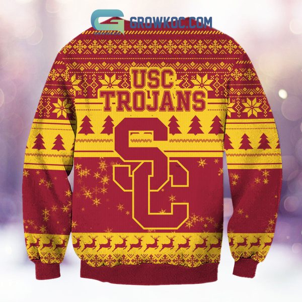 USC Trojans Grinch NCAA Christmas Ugly Sweater