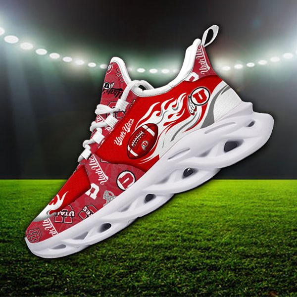 Utah Utes Fan Personalized Max Soul Sneaker