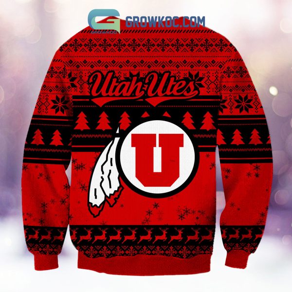 Utah Utes Grinch NCAA Christmas Ugly Sweater