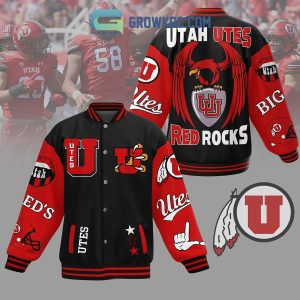 Utah Utes Red Rocks Baseball Jacket