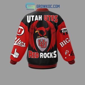 Utah Utes Red Rocks Baseball Jacket