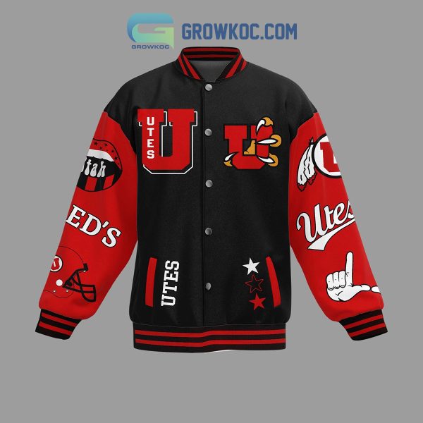 Utah Utes Red Rocks Baseball Jacket