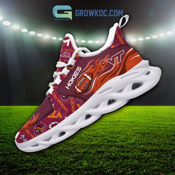 Virginia Tech Hokies Fan Personalized Max Soul Sneaker