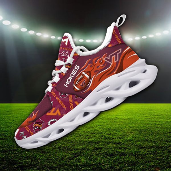 Virginia Tech Hokies Fan Personalized Max Soul Sneaker