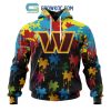 Washington Commanders Personalized Veterans Camo Hoodie Shirt