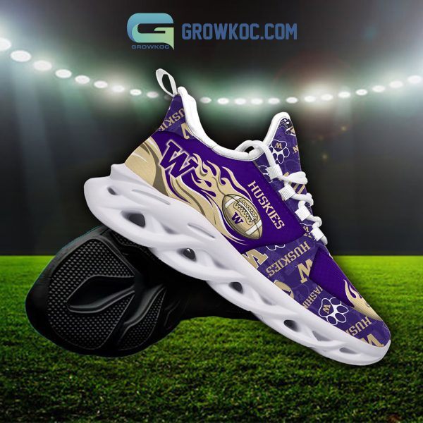 Washington Huskies Fan Personalized Max Soul Sneaker