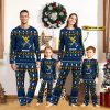 UCF Knights NCAA Team Christmas Personalized Long Sleeve Pajamas Set