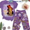 Willy Wonka And The Chocolate Factory Black Version Christmas Fleece Pajamas Set