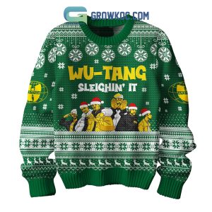 Wu-Tang Clan Sleighin’ It Christmas Ugly Sweater