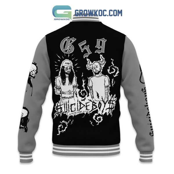 Suicideboy Hip Hop Duo Personalized Baseball Jacket