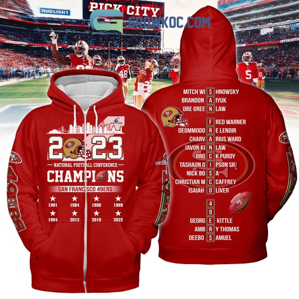 2023 NFC Champions 49ers Hoodie T Shirt