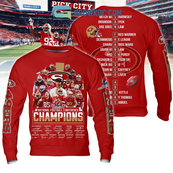 49ers NFC Champions 2023 Hoodie T Shirt