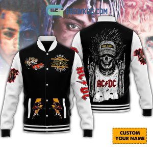 ACDC High Voltage Personalized Baseball Jacket