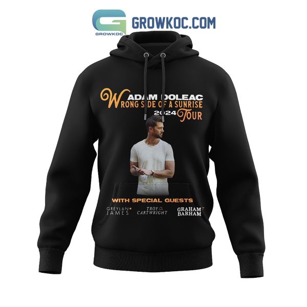 Adam Doleac Wrong Side Of A Sunrise Tour 2024 Hoodie Shirts