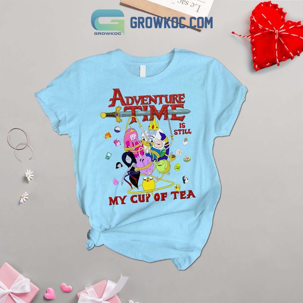 Adventure Time Cup Of Tea Fleece Pajamas Set