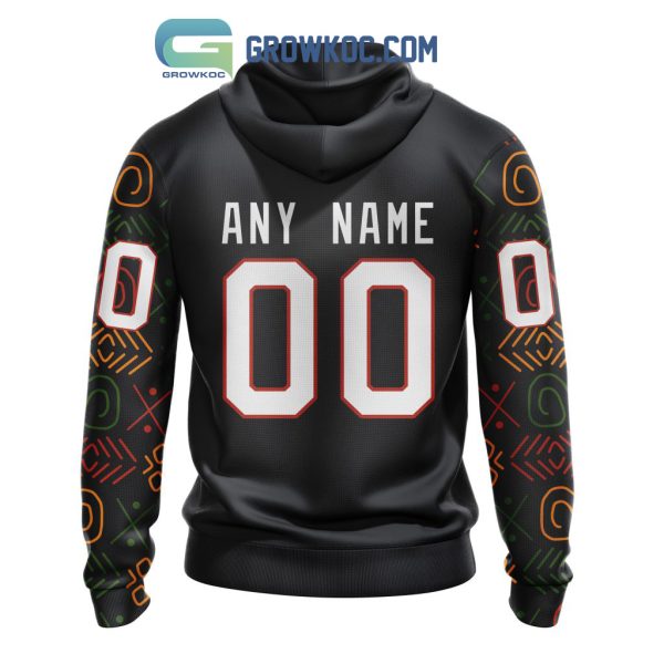 Anaheim Ducks Black History Month Personalized Hoodie Shirts