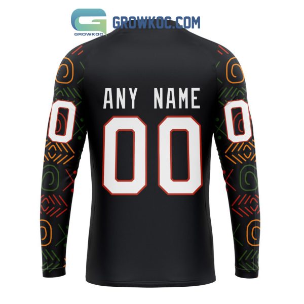 Anaheim Ducks Black History Month Personalized Hoodie Shirts