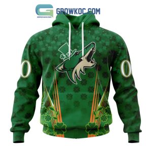 Arizona Coyotes St. Patrick’s Day Personalized Hoodie Shirts