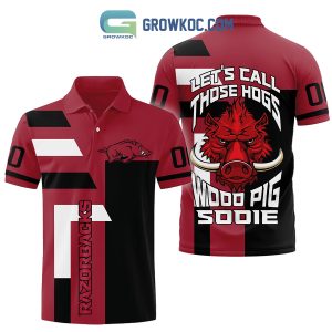 Arkansas Razorbacks Wooo Pig Soodie Polo Shirt
