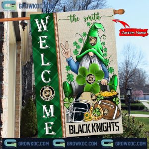 Army Black Knights St. Patrick’s Day Shamrock Personalized Garden Flag