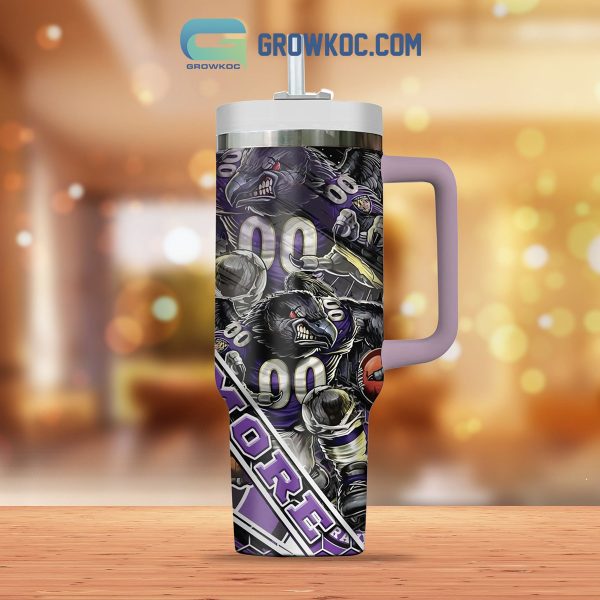 Baltimore Ravens Fan Love 40oz Tumbler