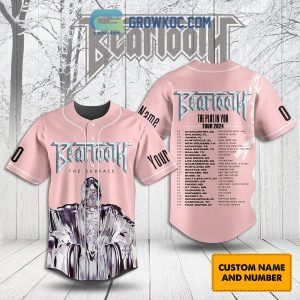 Beartooth The Plot In You Tour 2024 Personalized Baseball Jersey