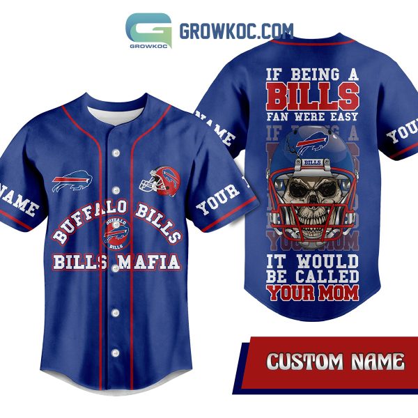 Bills Mafia Buffalo Bills Personalized Baseball Jersey