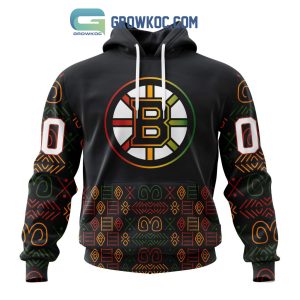 Boston Bruins Black History Month Personalized Hoodie Shirts