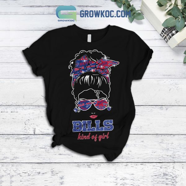 Buffalo Bills Kind Of Girl Mafia Bill Fleece Pajamas Set