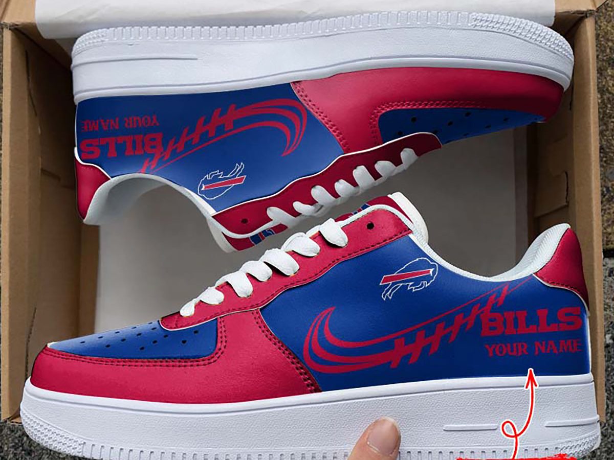 Buffalo bills custom sneakers best sale