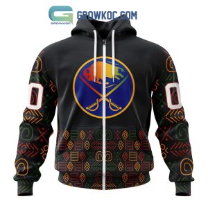 Buffalo Sabres Black History Month Personalized Hoodie Shirts