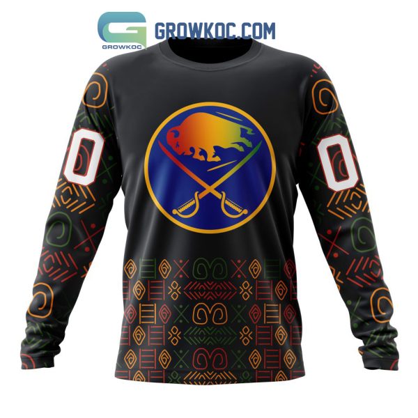 Buffalo Sabres Black History Month Personalized Hoodie Shirts