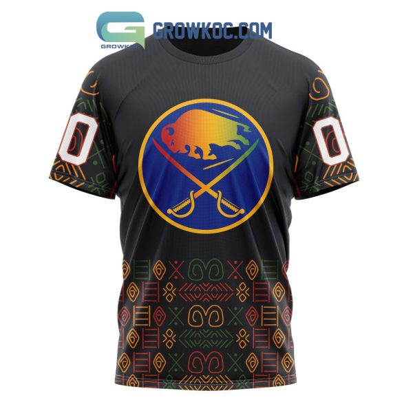 Buffalo Sabres Black History Month Personalized Hoodie Shirts