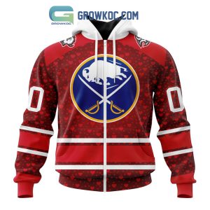 Buffalo Sabres Valentines Day Fan Hoodie Shirts