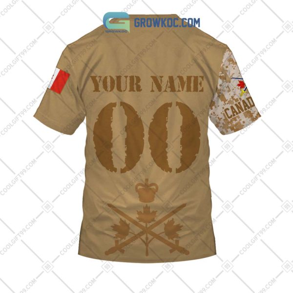 Calgary Flames Marine Corps Personalized Hoodie Shirts