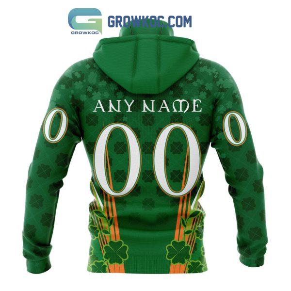 Calgary Flames St. Patrick’s Day Personalized Hoodie Shirts