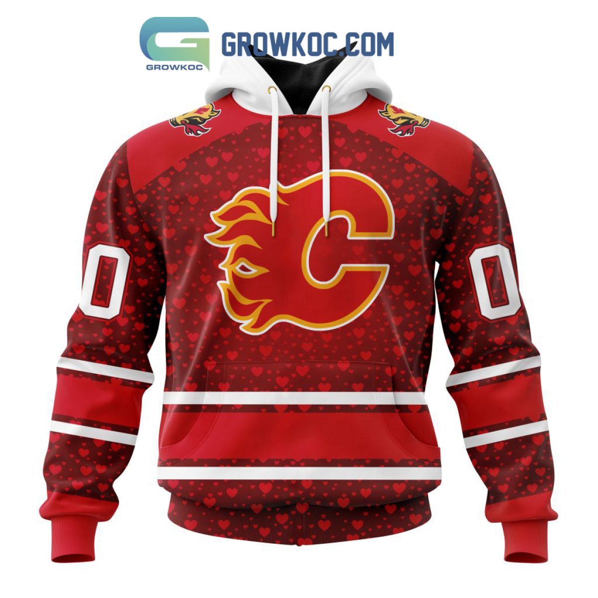 Calgary flames clearance jersey hoodie